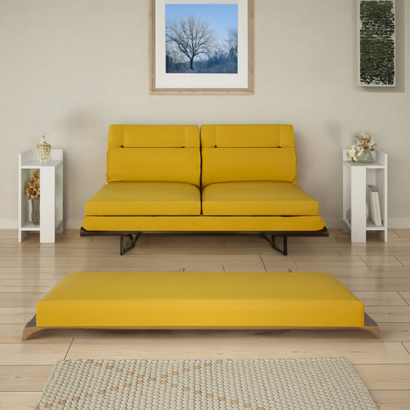 Table de chevet blanche moderne (2 pièces), 9,8 x 23,6 x 10,6 pouces | 100% panneau de particules enduit de mélamine, épaisseur: 0,7 pouce | Conception élégante avec tablette de 15,7 pouces de hauteur | Idéal pour les solutions de rangement pour chambre à coucher et salon
