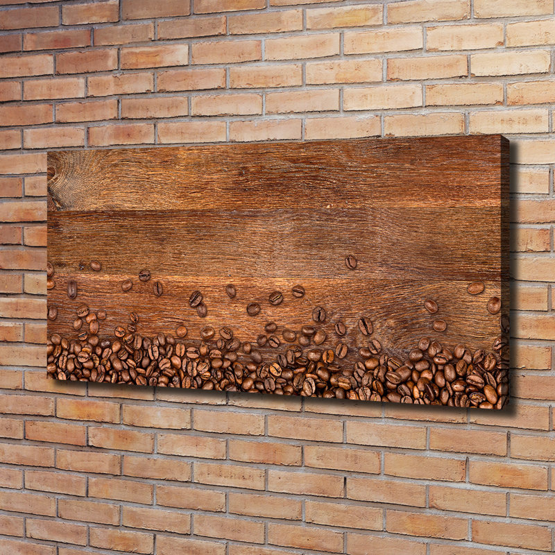 Coffee Beans - Wrapped Canvas Print