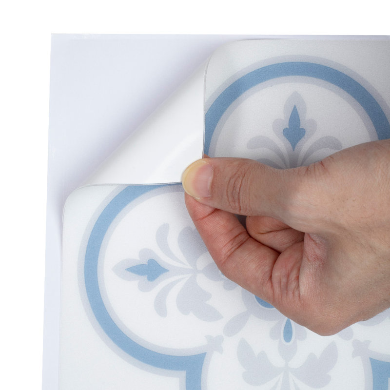 Cardinale 20x20cm PVC Tile in White