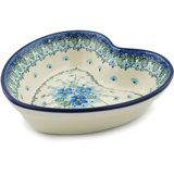 Forget Me Not Stoneware Rice Bowl