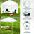 118'' W x 118'' D Steel Canopy