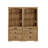 Laziza 2 Column 3 Tier Bookcase With Drawer,73.3" Tall Floor Standing Bookshelf,Modern Farmhouse Display Storage Cabinet With Adjustable Shelves-122781465