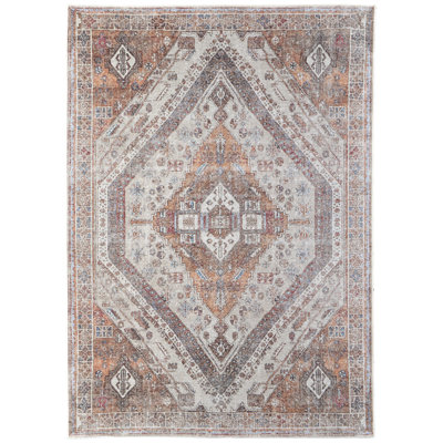 Vincenta Machine Washable Oriental Rug