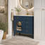 Meuble-lavabo de salle de bain 35,6 po Mid-Century-134320013