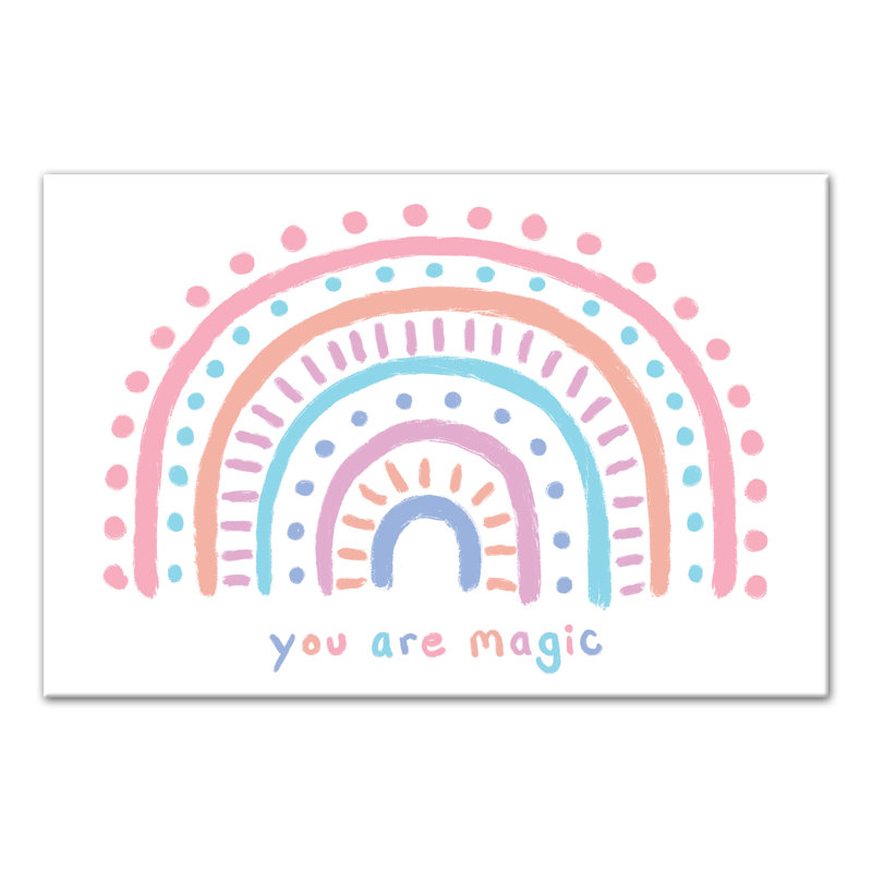 « you is magic canvas art » Burgess, H 12 po x l 18 po x P 1,25 po