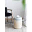 Tabouret de jardin en céramique à glaçure réactive Florence D13x18", table d'appoint