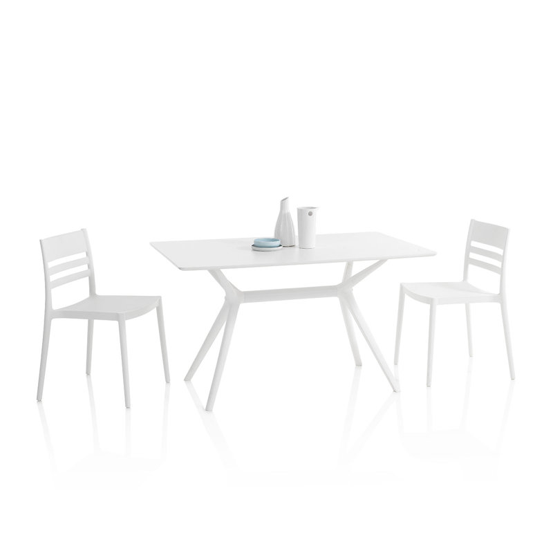 Agosta Dining Table, White