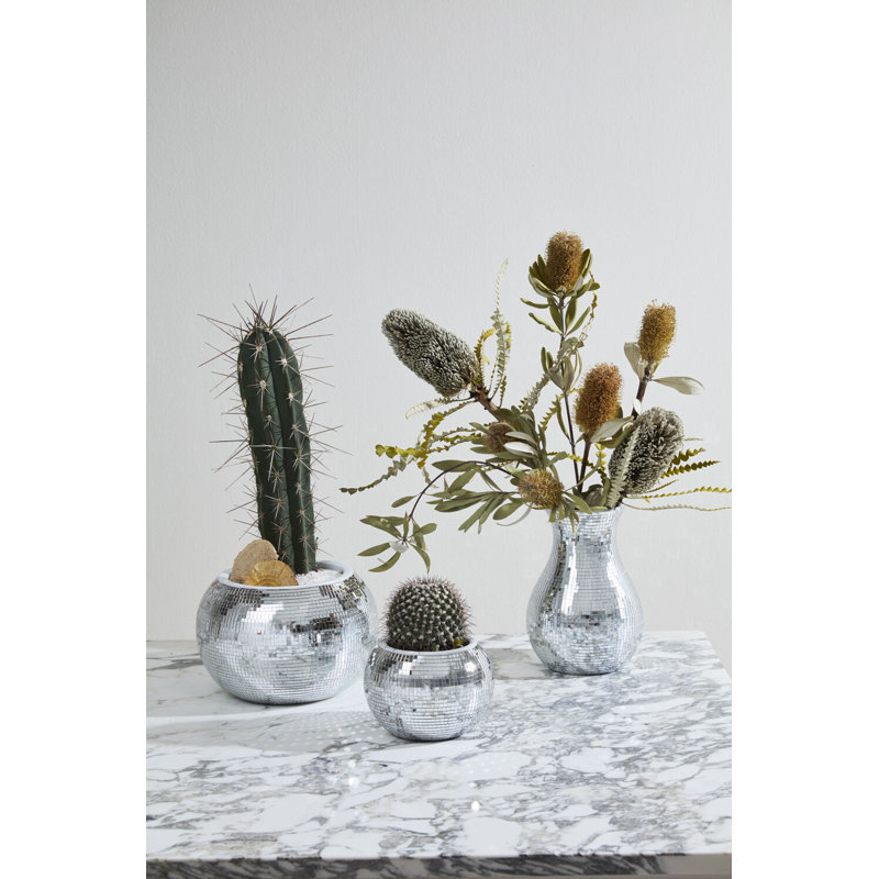 Braeden Disco Pot, 6.5"x 4.75"