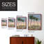 Sunrise Palms II, reproduction encadrée - bois massif-1237852645-1237852649