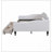 Upholstered Tufted Daybed With Two Drawers