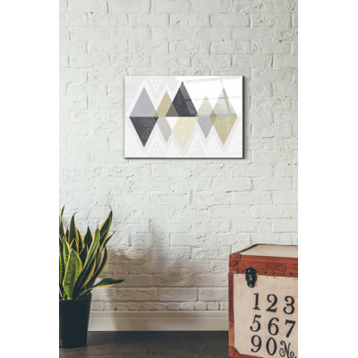 'Mod Triangles II Archroma' by Michael Mullan, Acrylic Glass Wall Art