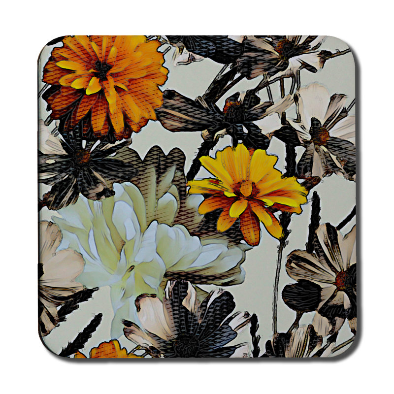 Square 6 Piece Coaster Set