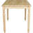 Solid Wood Dining Table, Durable And Easy To Assemble, Perfect For Home Use