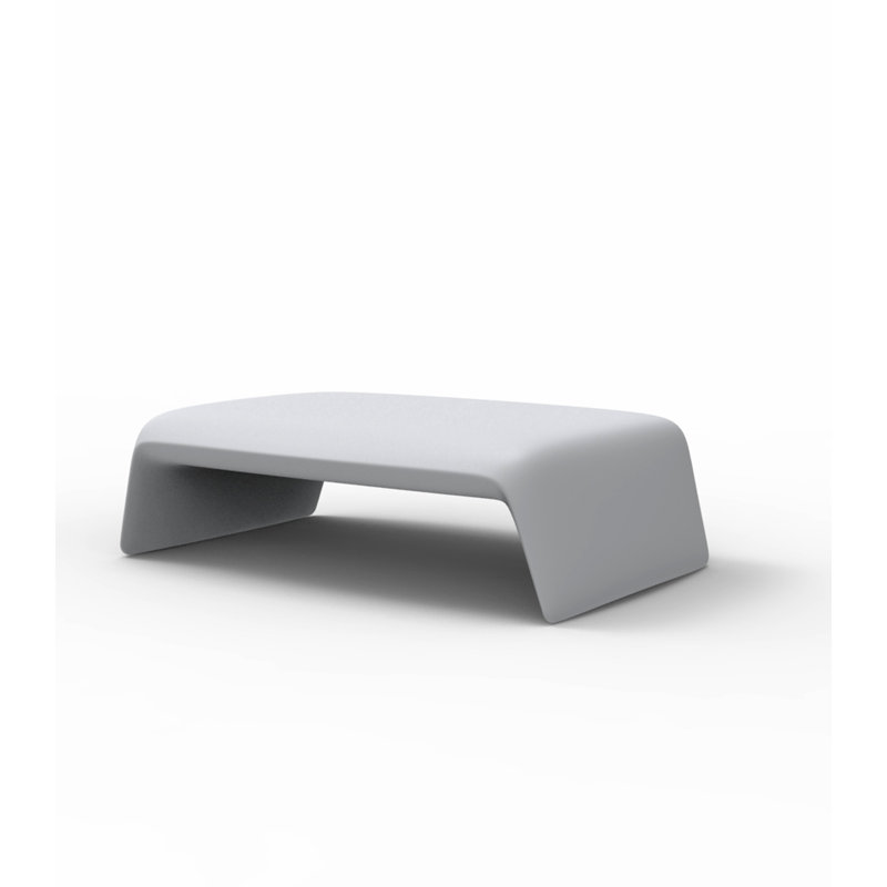 Blow Plastic/Resin Coffee Table, Ice