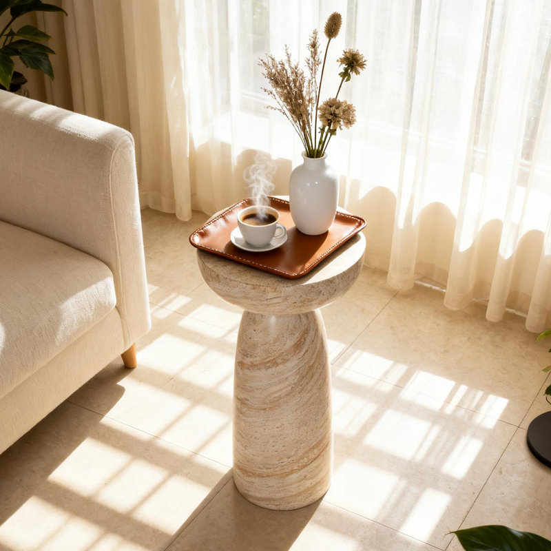 Table d'appoint ronde