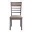5-Piece Dining Set Table And 4 Side Dining Chairs Set Fabric Upholstery Wooden Furniture Kitchen Dining Set