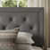 Hegg Linen Tufted Upholstered Platform Bed with Wood Slats Headboard Included