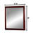 Romney Wood Flat Mirror