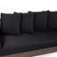Divan-lit de patio Ottavio gris