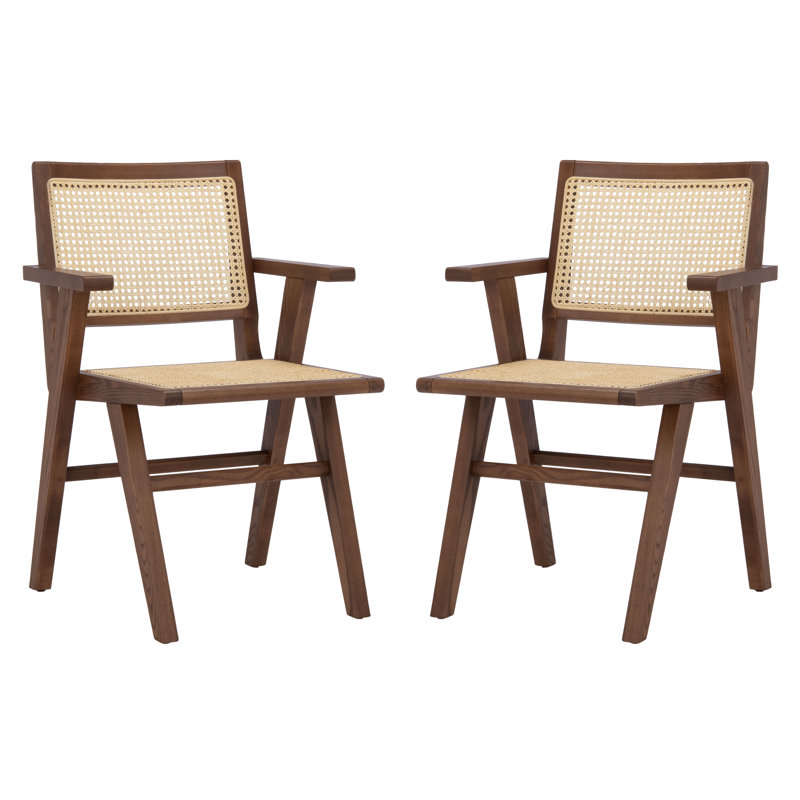 Fauteuil Atticus Cane, Noyer