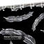 Rideau de douche Hippie Feathers-2086675746
