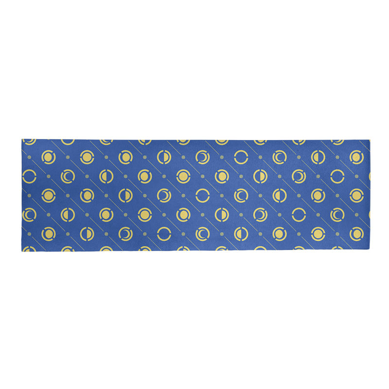 Chenille Geometric Indoor Rug, Runner 2'5" x 8'