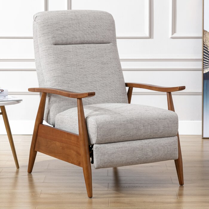 AllModern Laflamme Upholstered Recliner & Reviews | Wayfair