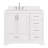 42.25'' Single Bathroom Vanity with Carrara Quartz Top-94668815