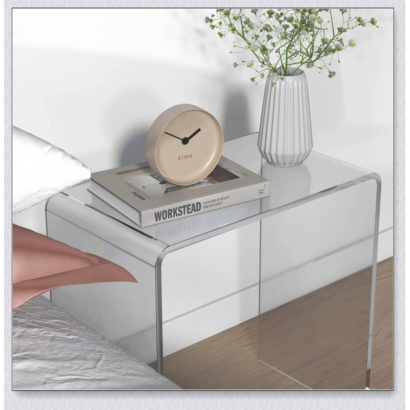 Rectangular Coffee Table with Manufactured Wood Table Topand Shelf
