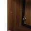 Meuble-lavabo autoportant en bois d'ingénierie avec lavabo et 2 portes