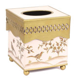 Bohan Gold Tissue Box Cover