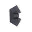 Cullompton Anthracite 2 - Bulb 22cm H Integrated LED Outdoor Flush Mount