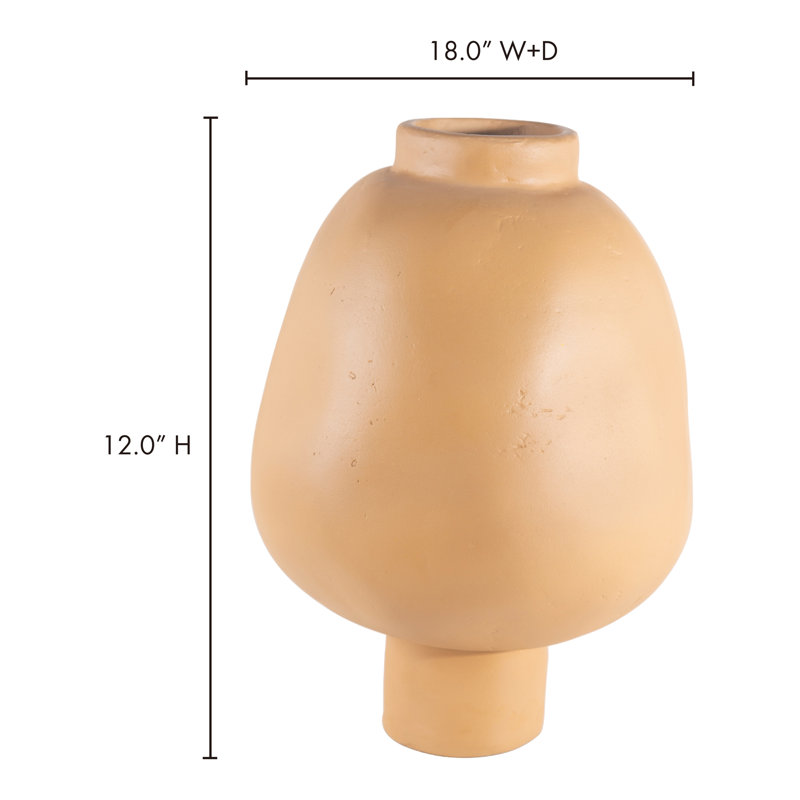 Handmade Earthenware Floor Vase