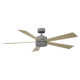 Wynd 5-Blade Outdoor/Indoor Smart Standard Ceiling Fan with LED Light Kit and Remote Included