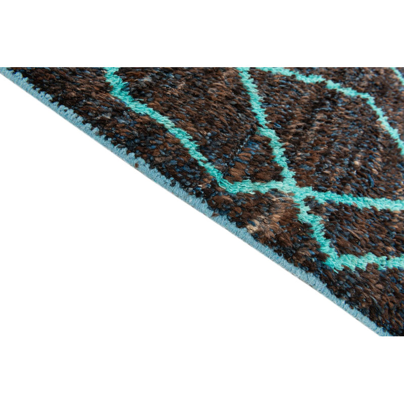 Noack Dark Brown Rug