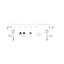Ensemble de quincaillerie de porte de grange simple standard standard-55666998-55666997