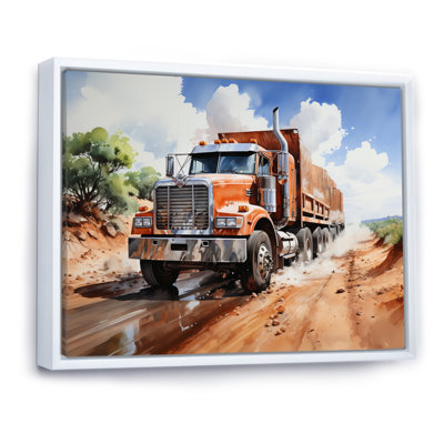 Dump Tractor In The Desert I