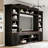 4-Piece Entertainment Center with Bookshelf for TVs Up to 70"-1899378183