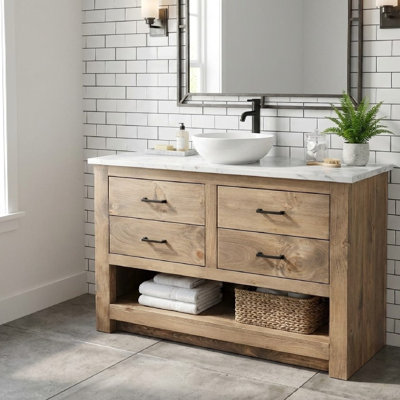 Meuble-lavabo simple