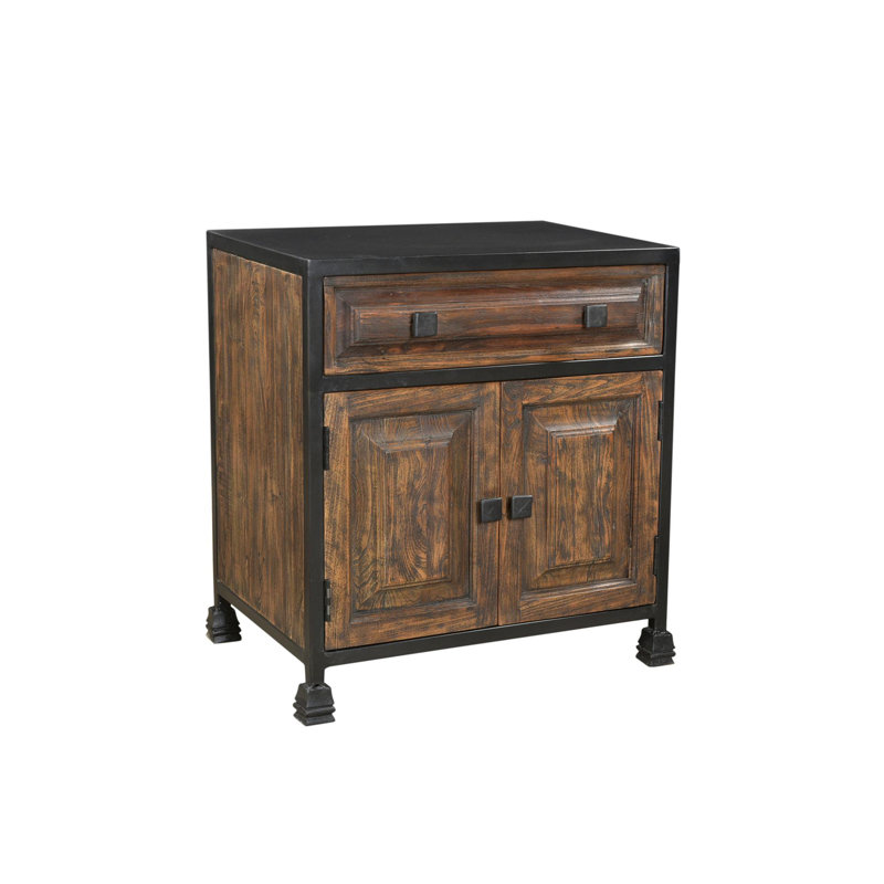 Table de chevet en bois massif