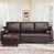 Brown Faux Leather is out of stock selected