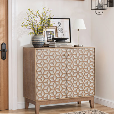 Buffet en bois, cabine d'appoint avec tablette réglable pour le salon, la cuisine et la salle à manger