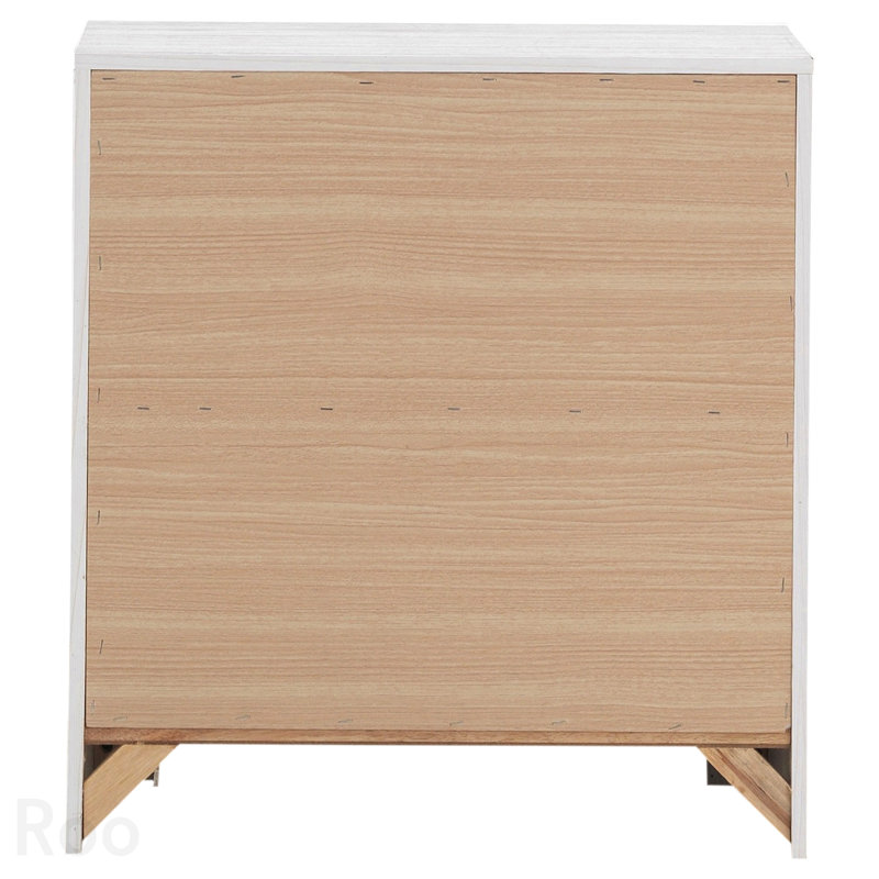 2-Drawer Nightstand - Coastal White