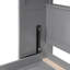 Lit escamotable mural Murphy avec tablettes, cadre de lit-674560949