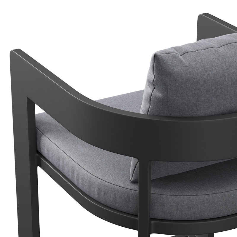 Tabouret de comptoir Tahoe, 26.5", Gris