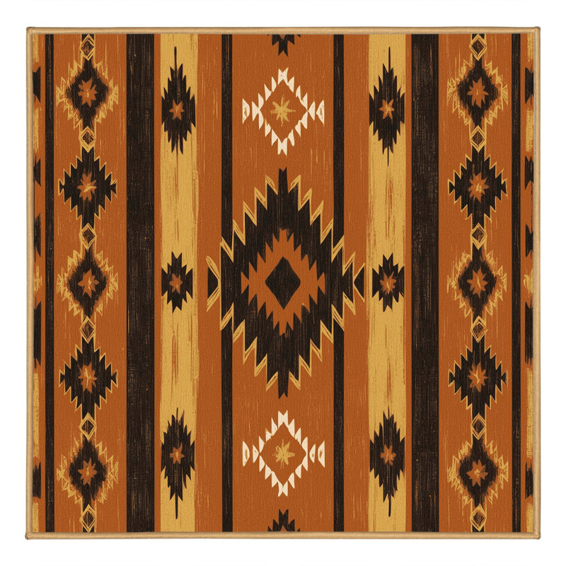 Tapis Sacred Trails, Carré 4 pi
