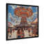 Carrousel de parc d'attractions orange et bleu - Décoration murale parcs d'attractions-1613362108-1613362111