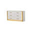 Contemporary Style 6-Drawer Dresser Made With Wood(Includes Only Dresser)