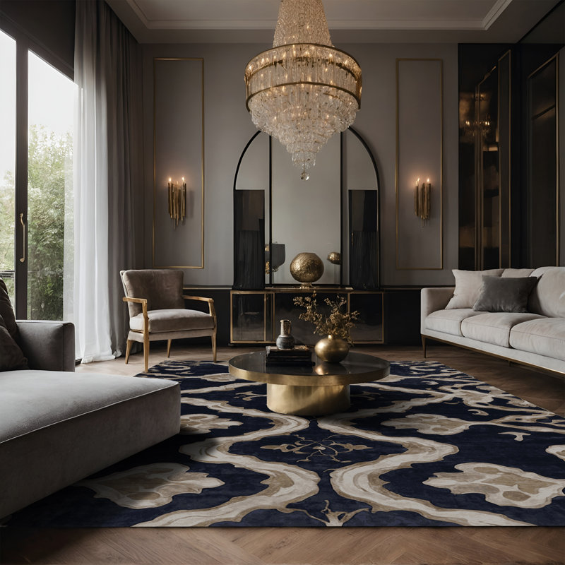 Tapis gris soyeux et moelleux, Tapis de couloir 2 pi x 5 pi