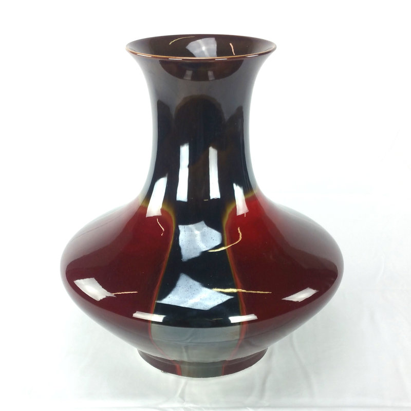 Vase de table en porcelaine 18 po Stow